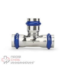 Тройник раструбный Varmega Inox Press 15x15x15