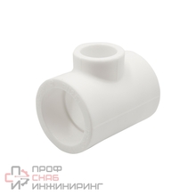 Тройник Акватек переходной 40х20х40 белый