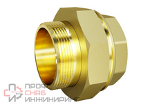 Соединитель американка LD Pride DN50 (2") ВР/НР латунь