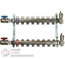 Коллектор STOUT из нержавеющей стали в сборе без расходомеров 8 вых. SMS 0912 000008