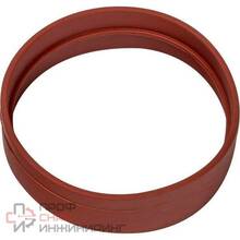 Элемент дымохода соединительный адаптер внешний с рукавом для труб Stout D80 п/м