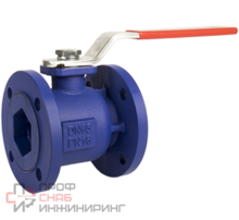 Кран шаровый Rushwork 707 DN150 PN16 чугунный фланцевый