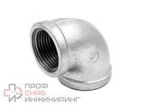 Угольник Fittex PLUS чугун оцинкованный Ду25 (1") м/м