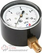 Манометр Росма КМ-11� (0-16kPa) 12x1,5.2,5