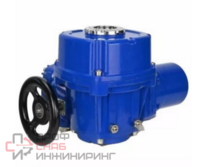 Электропривод четвертьоборотный DN.ru QT-N-500M-O2-380VAC-У1 с моментной муфтой и штурвалом, 380В квадрат 36х36, F14/F16