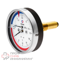 Термоманометр Росма ТМТБ-31Т. (0-120С) (0-1,6MPa) G1/2 2,5