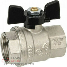 Кран Bugatti ВВ 3/4' бабочка NEW JERSEY серия 912 полный проход