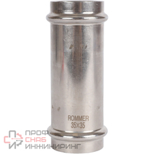Муфта надвижная Rommer ВПр 35 из нержавеющей стали