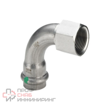 Угловой переход BP 90° Sanpress Inox, c SC-Contur, 28 x 1 Viega