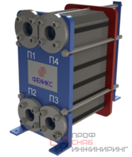 Теплообменник пластинчатый разборный Phoenix 16882 SAPR-7LH74-E-59