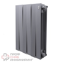 Радиатор Royal Thermo Piano Forte 500/Silver Satin 500/6 секций
