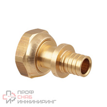 Муфта с накидной гайкой аксиальная латунная 40x1 1/2'