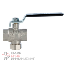 Кран шаровый с фильтром (рычаг) ВР-ВР 1", Stout