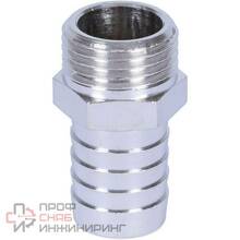 Штуцер STOUT НР никелированный 1/2 x18