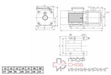 Многоступенчатый насос Wellmix CMI 8-20T-BQCE (3х380В, 1кВт)