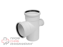 Крест канализационный КОНТУР УЮТ D110/110/110*50-90гр малошумный