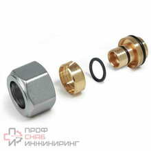 Переходник Giacomini МП PE-X обж лат Дн18х2,0х20 Ру10 R179MX026