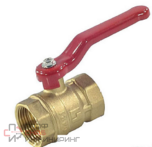 Кран шаровой SantechSystems латунь 11б27п1 Ду20 Ру16 м/м рычаг ст