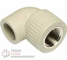 Угольник комбинированный PPR внутренняя резьба РОСТУРПЛАСТ 32х1