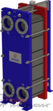 Теплообменник пластинчатый разборный Phoenix 16851 SAPR-62L-E-32