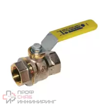 Кран шаровой R910 DADO 1/2 ВВ, ручка-рычаг красный, никелированный Giacomini