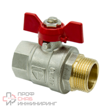 Кран шаровой HLV Technology Optima 1 1/4"-32ПМ американка баб.