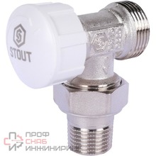 Клапан термостатический Stout SVТ-0002-100015 угловой 1/2 - 3/4 евроконус