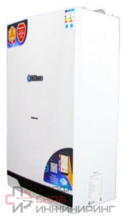 Котел газовый двухконтурный DN.ru GB24CD-W настенный, белого цвета, мощность 24кВт, с функцией WI-FI