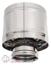 Зонт-К с ветрозащитой Ferrum DN130