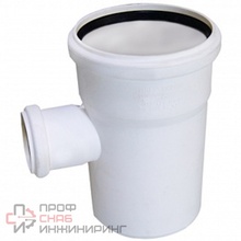 Тройник, 87°, 110, 50, PP (полипропилен) Rehau