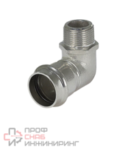 Угол пресс 90° из нержавеющей стали 22х3/4 пр/ш TIM