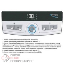 Настенный электрический котел ARCEUS EK 12 ST RU
