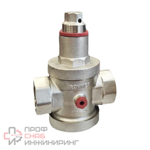 Редуктор давления ROMMER PN25 вн/вн 1/2 с выходом под манометр