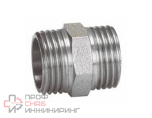 Фитинги ниппель Vieir S1/2"M-1/2"M хром.