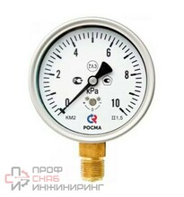 Манометр Росма КМ-22Р (0-6kPa) M20x1,5.1,5