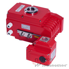 Привод электрический Rushwork 900-220-0050, 220В, 50Нм, F05/F07, муфта 14х14мм, IP67, 30сек