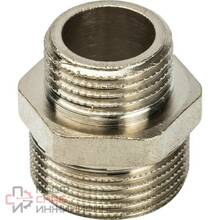 Ниппель НН переходной никелированный 2"х1 1/2"