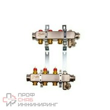 Комплект коллекторов Danfoss SSM-3 с кронштейнами для 3 контуров