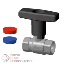 Кран шаровой FAR хромир. 3/4' ВР высокий черный