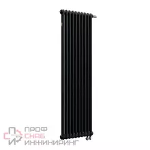 Радиатор Arbonia RAL 9005 Стальной 2-х трубчатый 2180, 10 секций,высота 1800 мм, длина: 450 мм, цвет: matt подключение № 69, размер подключения: 1/2", верхний встроенный термовентиль