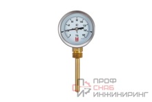 Термометр BD ТБ биметаллический 63Р/64 (0-160С)  G1/2, 2,5 рос