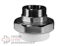 Муфта комбин. разъемная ПП 90 х 3 ш. Valfex