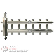 Распределительный коллектор Прокситерм CLASSIC с гидравлическими разделителями GSK 40-7