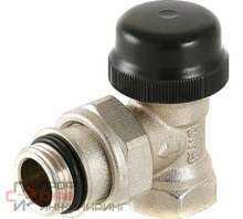 Клапан термостатический Valtec угловой с преднастройкой VT.037.N.05