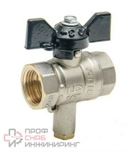 Кран шаровой LD Pride 45.15.В-В.Т.Б для датчика температуры с биркой