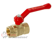 Кран шаровый муфтовый 11б27п1 в/в (руч) ДУ 15 ТIМ никель (80)  шт