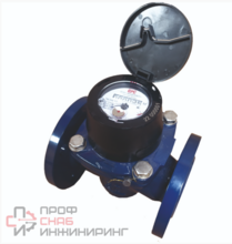 Счетчик холодной воды Водомер ТВСНХ 65 , турбинный, Ду65 мм, фланцевое, корпус-чугун, IP68